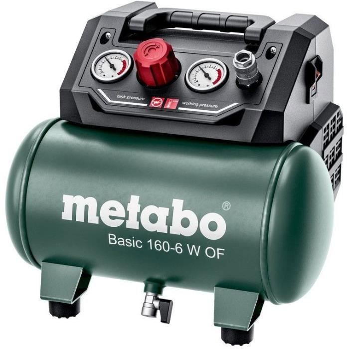 Compressore - METABO - Basic 160-6 W OF - Attacco rapido universale