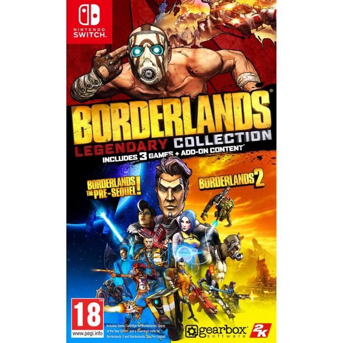 Borderlands Legendary Collection Jeu Nintendo Switch