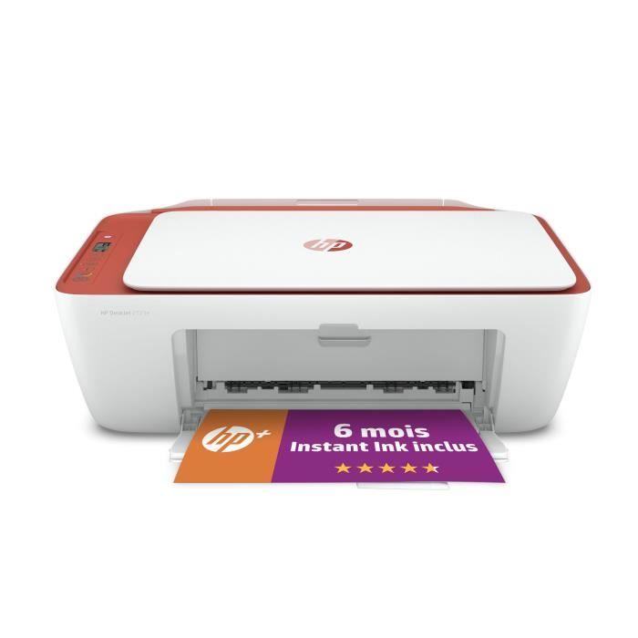 HP DeskJet 2723e Imprimante tout-en-un Jet d'encre couleur - 6 mois d'Instant ink inclus avec HP+