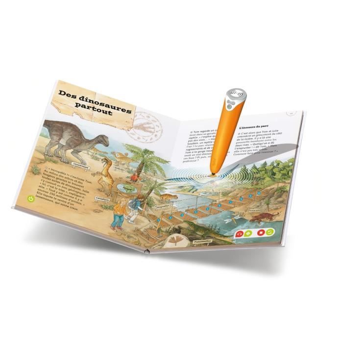 Image secondaire de tiptoi, Livre interactif, Destination Savoir Les dinosaures, 7 ans, Ravensburger