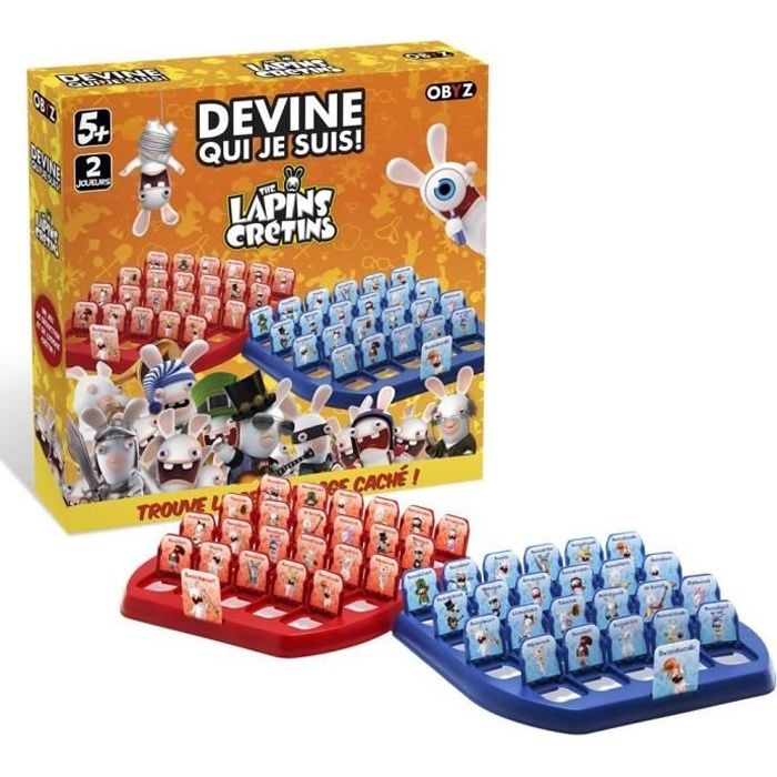 LAPINS CRETINS - Jeu de plateaux - Devine qui je suis !