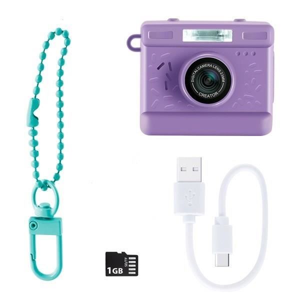 Image secondaire de Canal Toys  Photo Creator  Appareil Photo et Vidéo Numérique Mini Cam'  Vintage - avec Porte-clé et Carte SD 1Go Incluse  CL