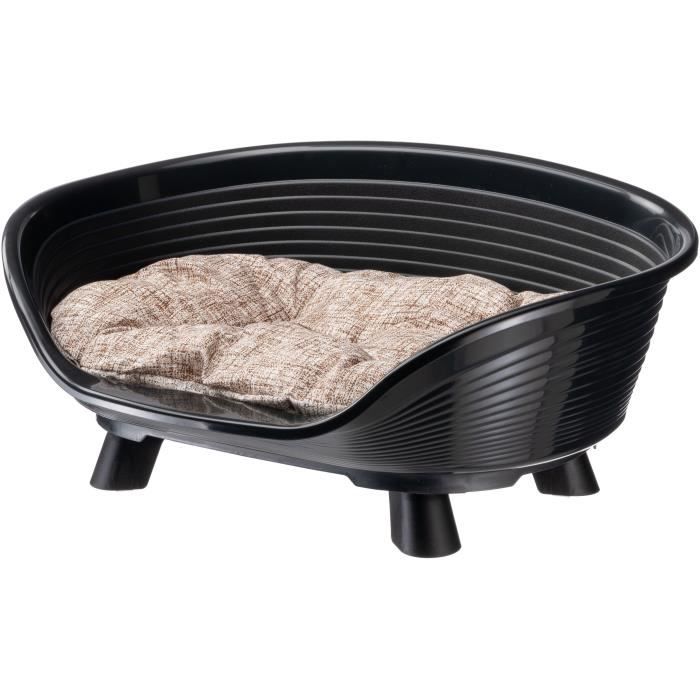 Image secondaire de Corbeille - FERPLAST - THRONE 4 - Avec coussin relax - Noir