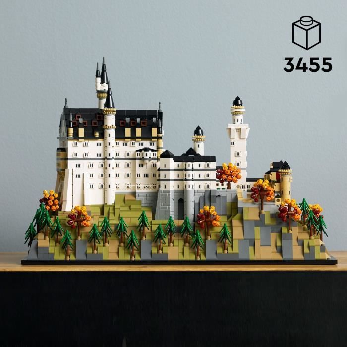 Image secondaire de LEGO Architecture 21063 Le Château de Neuschwanstein - Set de Construction pour Adulte