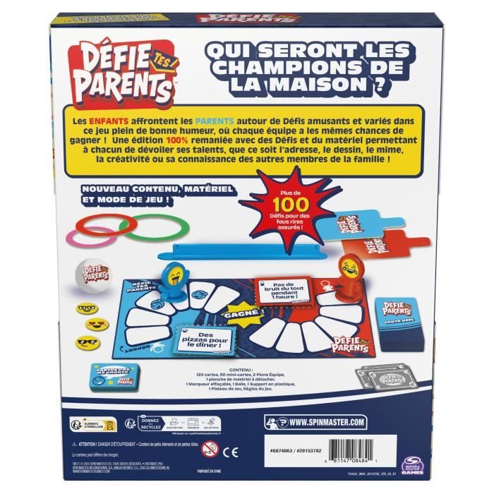 Image secondaire de Defie tes parents - Jeu de société - Jeu de famille - des 6 ans