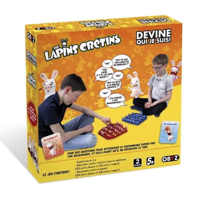 LAPINS CRETINS - Jeu de plateaux - Devine qui je suis !