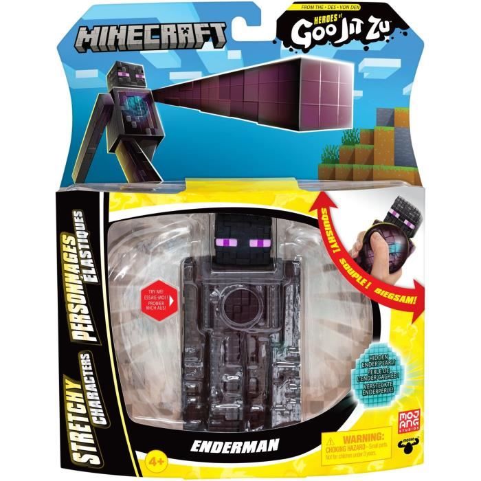 Image secondaire de Figurine Enderman Minecraft - Heroes of Goo Jit Zu - 11 cm