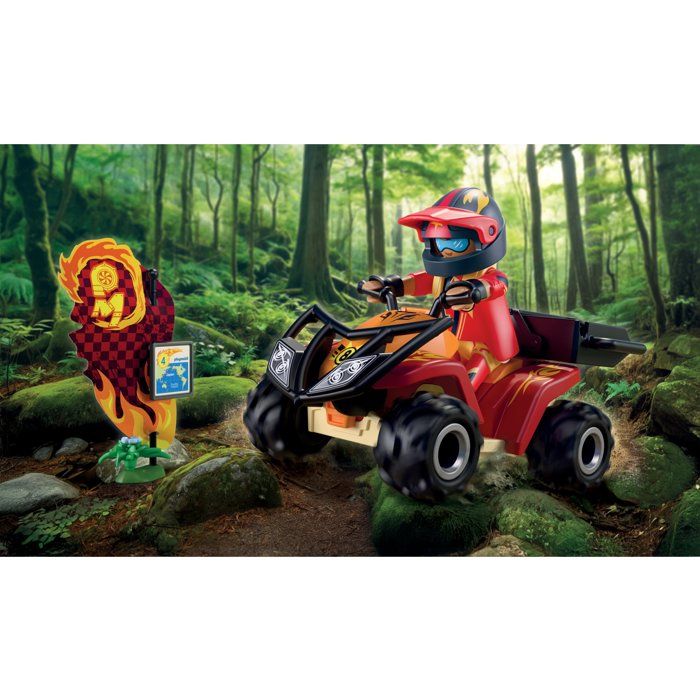 Image secondaire de Quad Tout-Terrain PLAYMOBIL pour Aventures Épiques