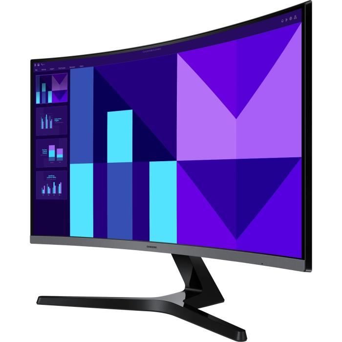 Image secondaire de Moniteur PC - Samsung - LS27D390GAUXEN - 27'' - 1800R - FHD 1920x1080 - 100Hz - VA - 4ms(GTG) - 1800R - 200cd/m² - 3000:1 - HDMI
