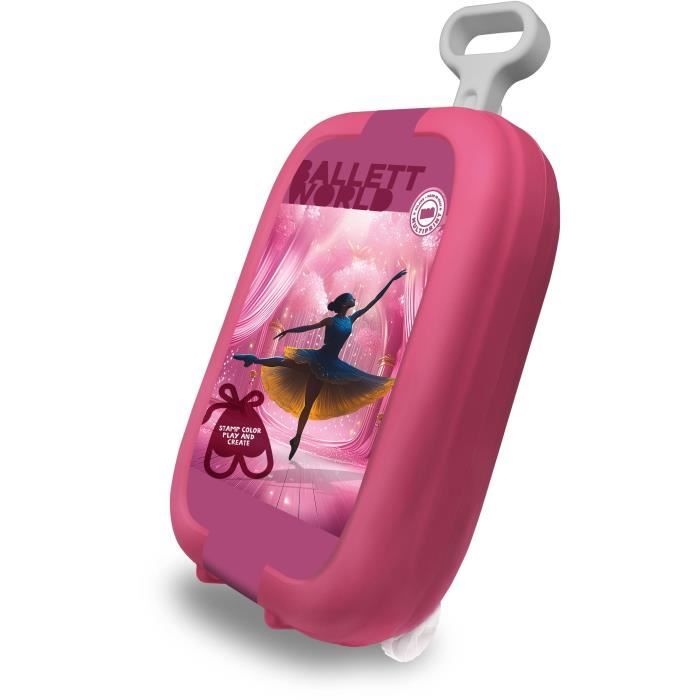Set de viaje - MULTIPRINT - 42106 - 5 sellos Ballet, 10 l�pices