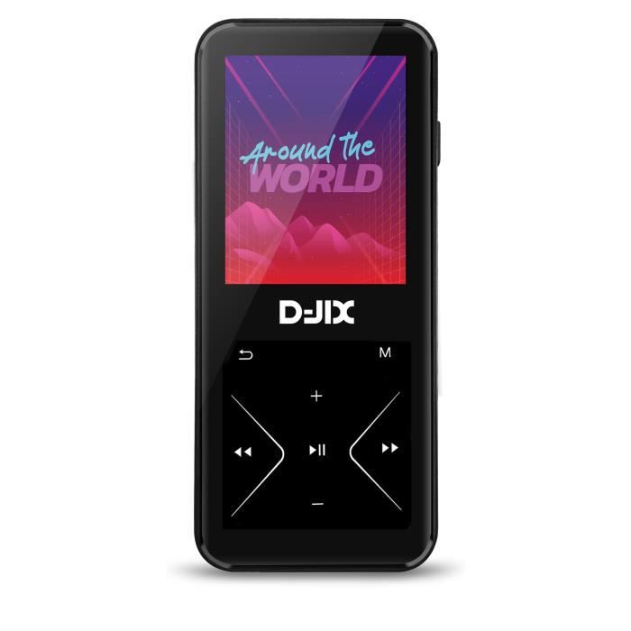 Baladeur MP4 - LOGICOM - M500 - 8 Go - Bluetooth 4.0 - Noir
