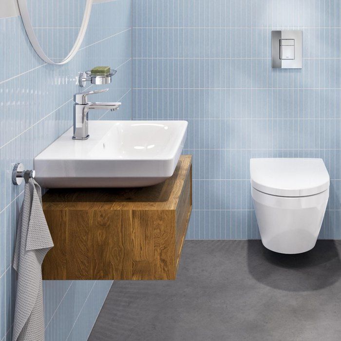 Image secondaire de Mitigeur de lavabo GROHE DICE Taille S en Chrome avec vidage clic-clac