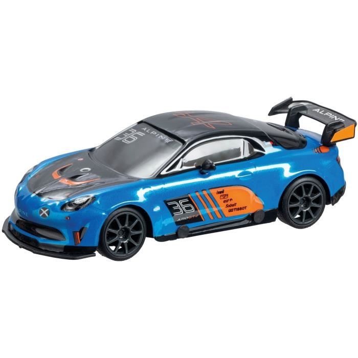 Coche teledirigido - MONDO MOTORS - Alpine A110 GT4 - Escala 1:24 - Azul