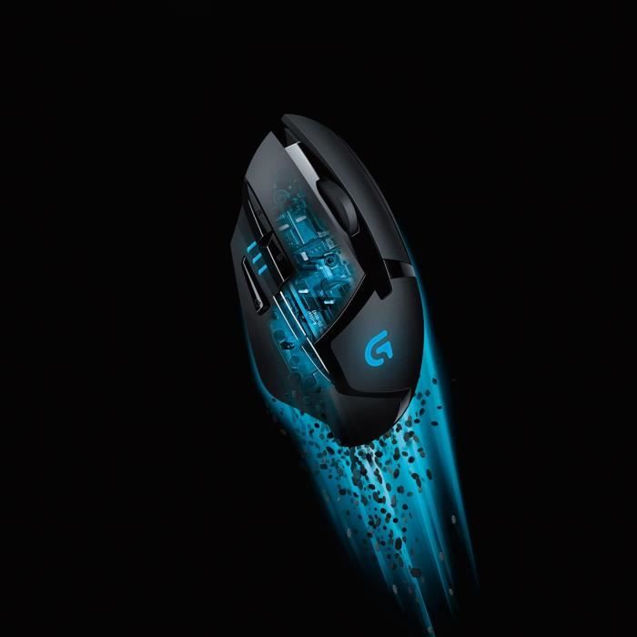 LOGITECH G - Souris Gamer G402 Hyperion Fury FPS - Noir