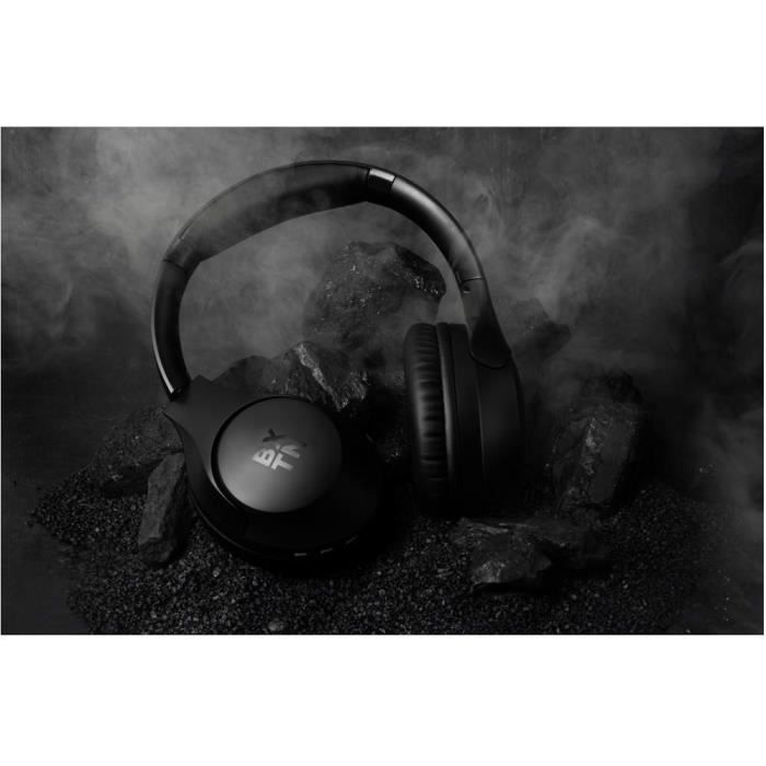 Image secondaire de Casque supra-auriculaire sans fil - Buxton - BHP 8700 BLACK