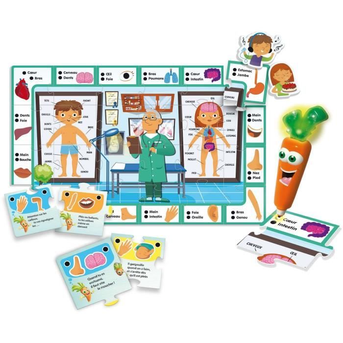 Image secondaire de Docteur - Stylo parlant - CAROTINA - Découverte du corps humain, Stylo interactif