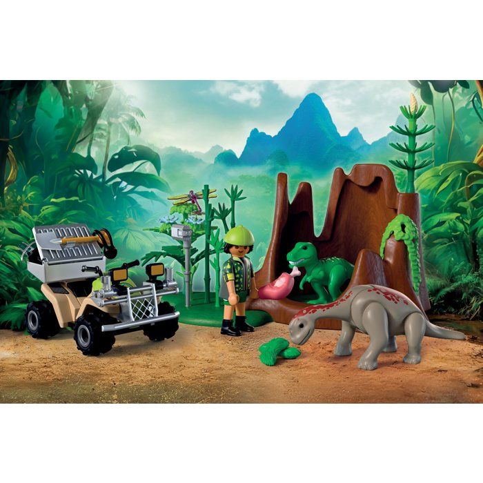 Image secondaire de Playmobil - L'Antre du Dinosaure avec 58 Pièces
