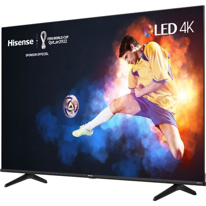 HISENSE 65E7HQ - TV QLED UHD 4K - 65 (164cm) - Smart TV -  Dolby Vision - 3 x HDMI 2.1 - 2 x USB