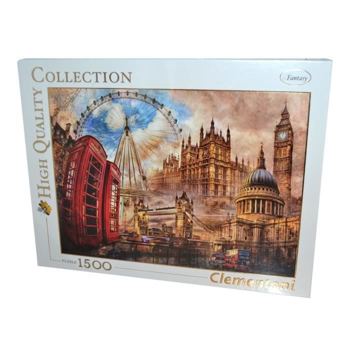 Clementoni - 1500 pieces - Vintage London