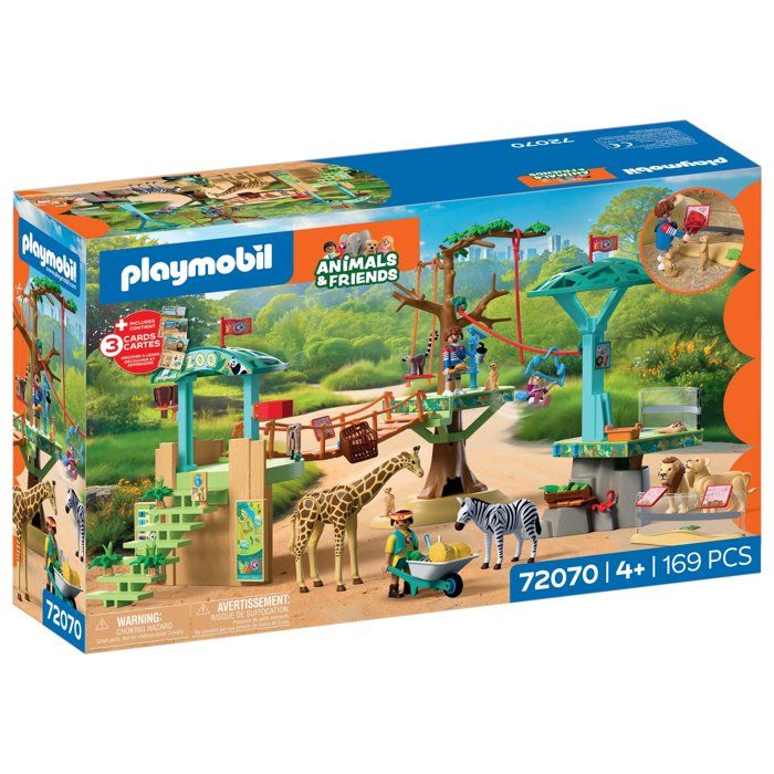 Aventure au Zoo Playmobil : Explore les Animaux Sauvages