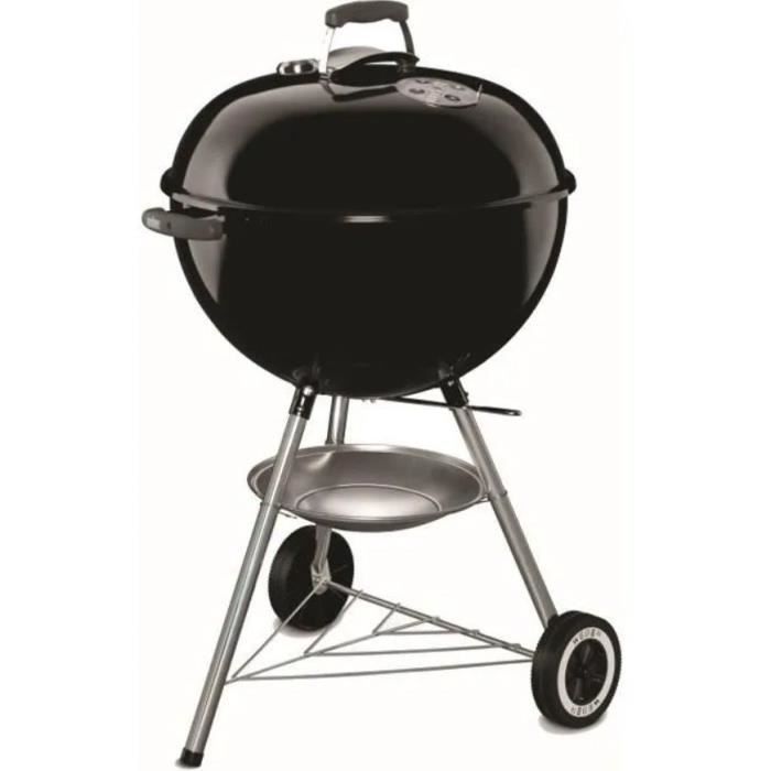 Barbecue a carbonella originale Kettle Ø57 cm - WEBER - Acciaio cromato - Nero