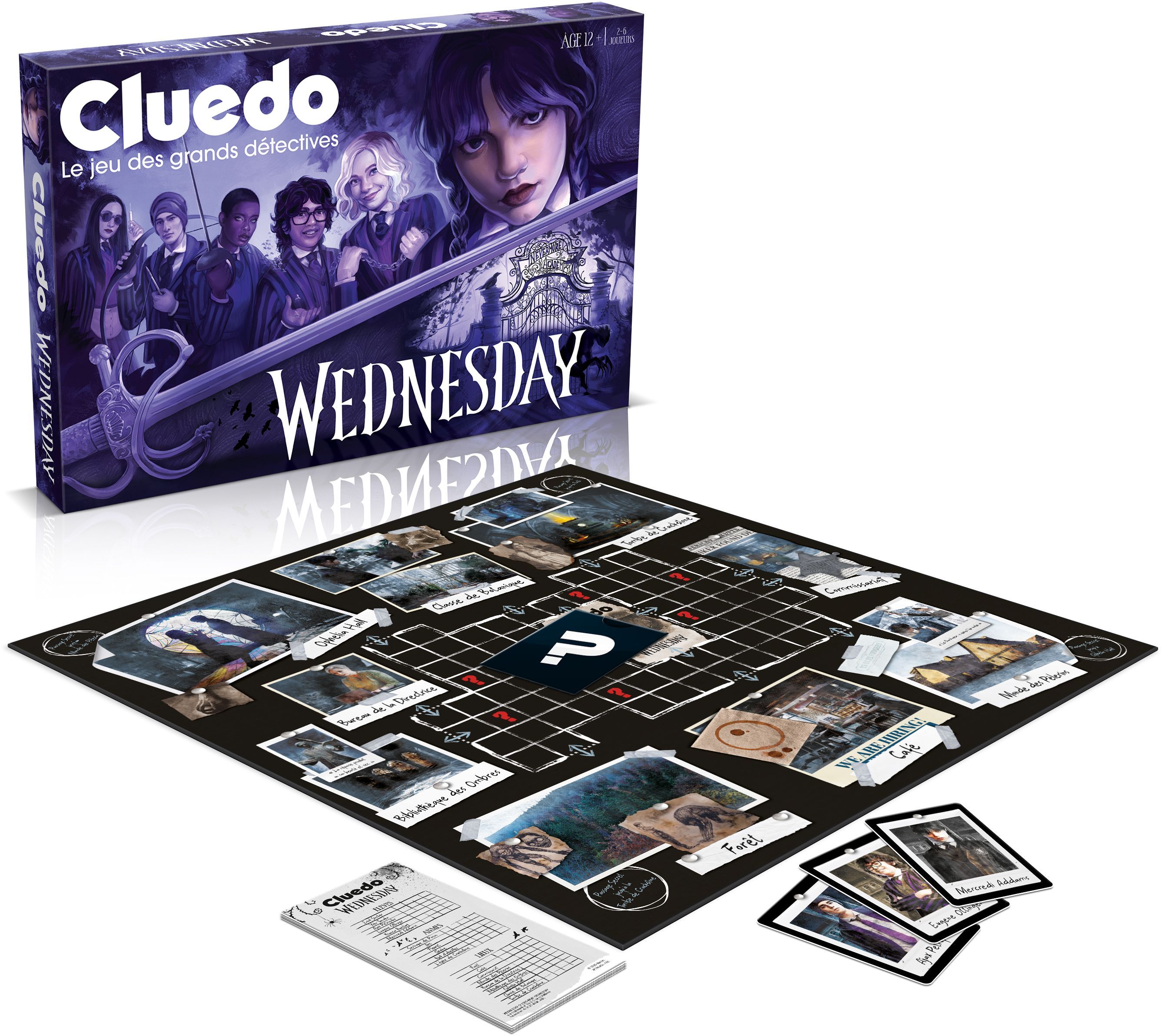 CLUEDO Mercoledì - Gioco da tavolo - MOSSE VINCENTI - Età 12+
