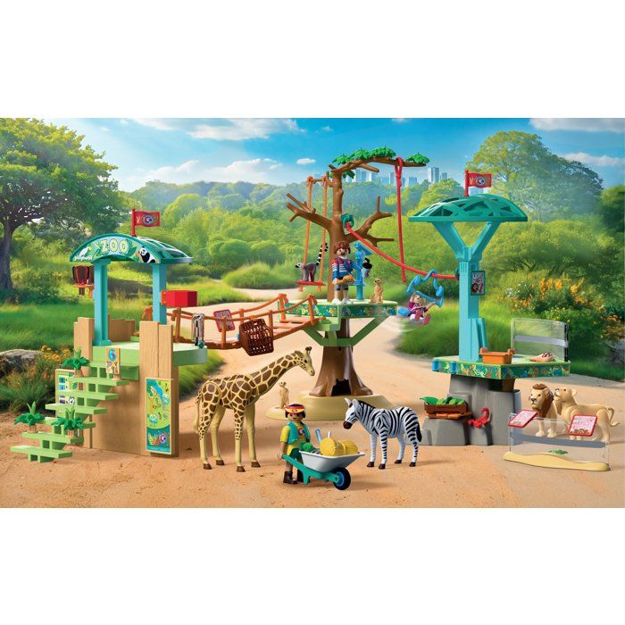 Image secondaire de Aventure au Zoo Playmobil : Explore les Animaux Sauvages