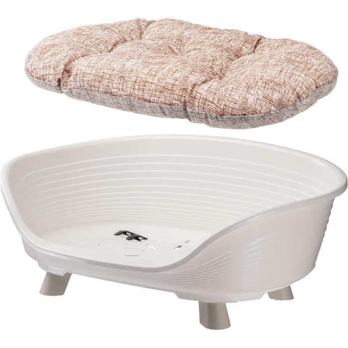 Basket Relax Cushion White 6 Units