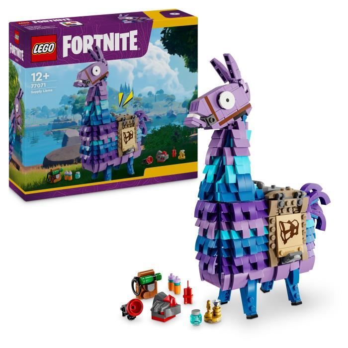 LEGO Fortnite 77071 Lama de ravitaillement - Figurine inspirée du jeu vidéo pour ados