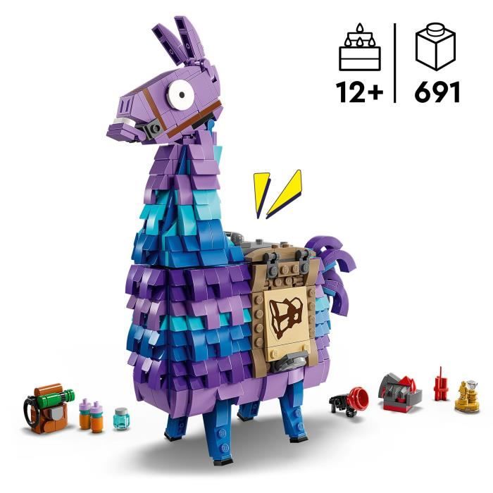 Image secondaire de LEGO Fortnite 77071 Lama de ravitaillement - Figurine inspirée du jeu vidéo pour ados