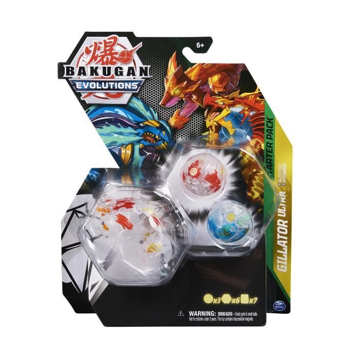 BAKUGAN - Starter Pack Evolutions Saison 4 - 6063071 - Figurine a collectionner
