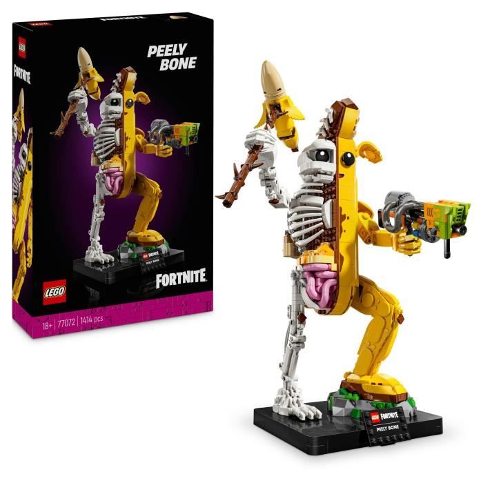 LEGO Fortnite 77072 Banane pelée - Figurine du jeu vidéo à collectionner pour adultes