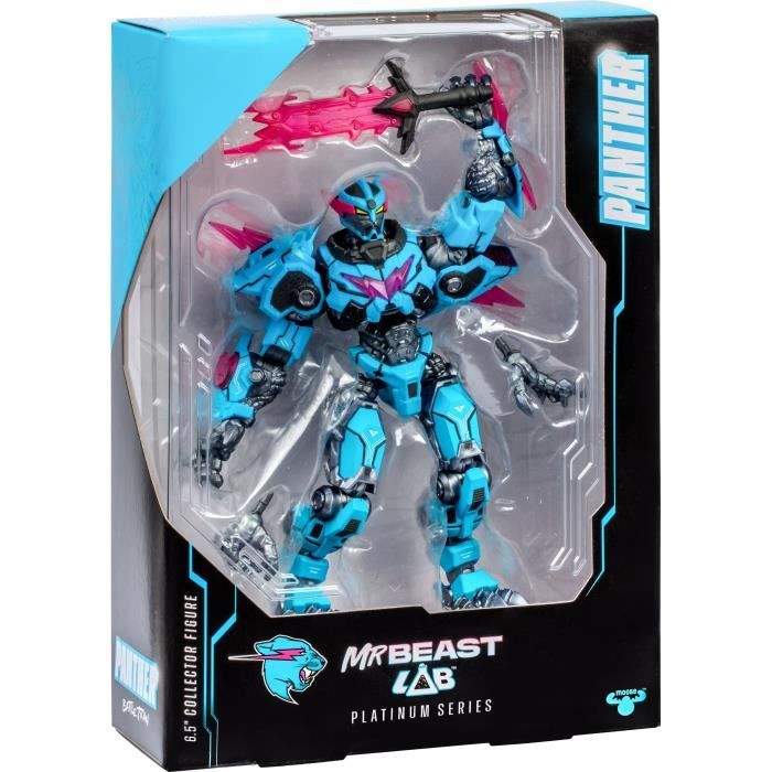 Figurine - MRBEAST LAB - Ultime Fusion - Panthere - 15,8 cm