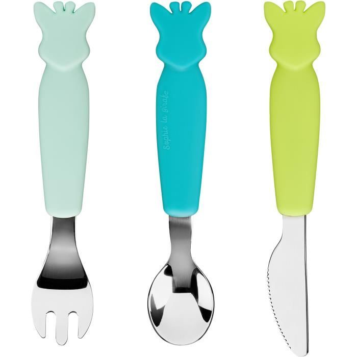 Image secondaire de Couverts - SOPHIE LA GIRAFE - Silicone
