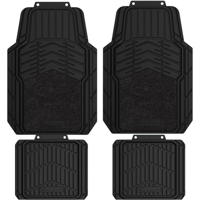 Tapis de Sol Universels Michelin en Caoutchouc et Moquette