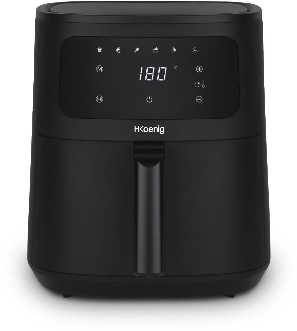 Friteuse sans huile HKoeNIG - FRY860 - Capacité 6L - 6 programmes de cuisson - 1500W