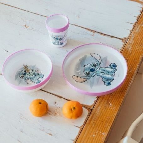 Image secondaire de COFFRET REPAS 3 PIeCES GOBELET + BOL + ASSIETTE ANTIDÉRAPANTS LILO et STITCH