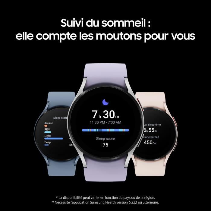 SAMSUNG Galaxy Watch5 Argent 40mm Bluetooth