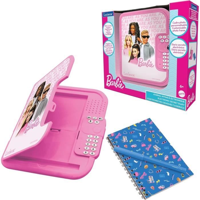 Journal intime �lectronique avec coffre-fort Barbie