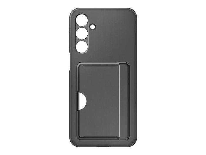 Cover posteriore con porta carte per Galaxy A16§A16 5G, nera