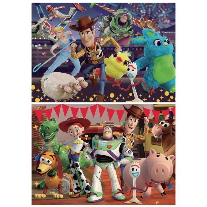 EDUCA PUZZLE 2x100 TOY STORY 4