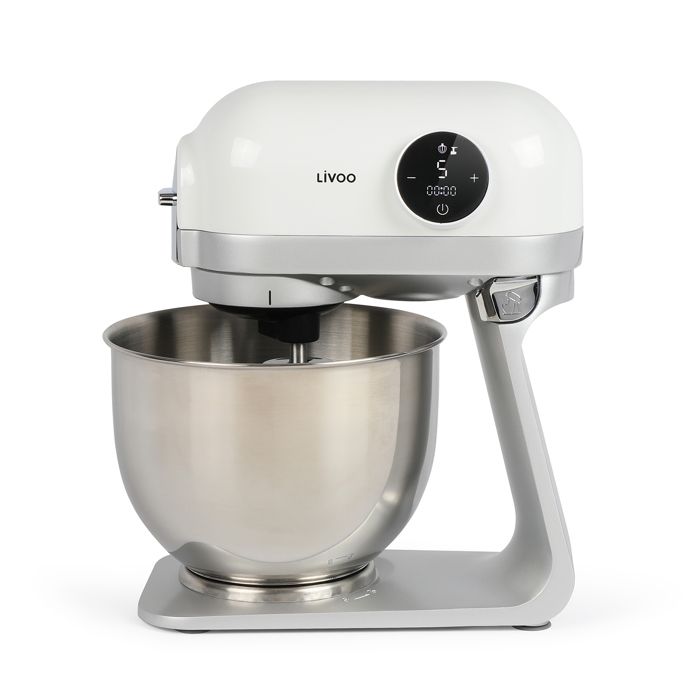 Robot pâtissier LIVOO DOP234 - 1200 Watts - 5 litres - Mouvement planétaire - 6 niveaux de vitesse