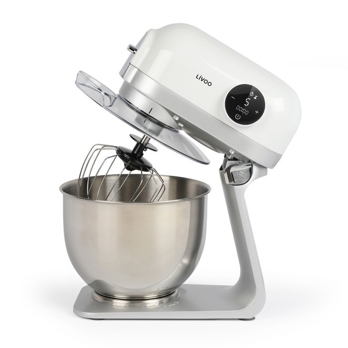 Image secondaire de Robot pâtissier LIVOO DOP234 - 1200 Watts - 5 litres - Mouvement planétaire - 6 niveaux de vitesse