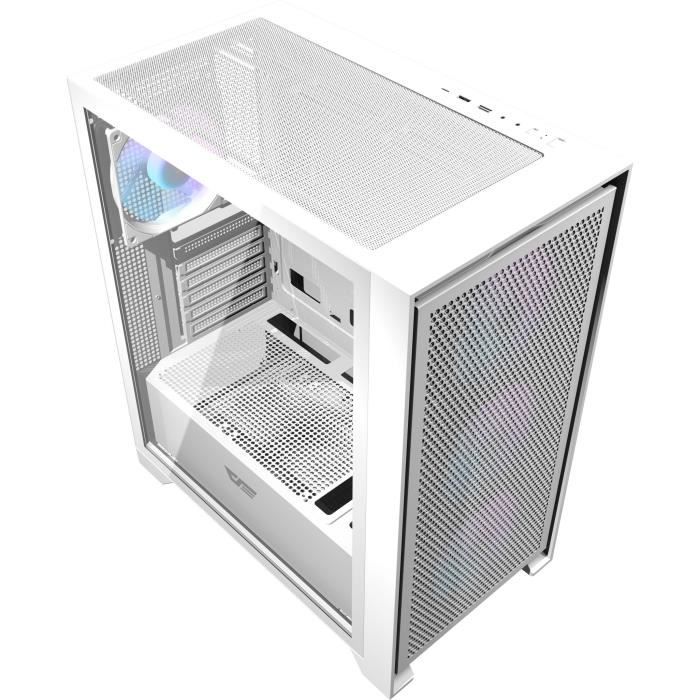 Image secondaire de Boitier sans alimentation - DARKFLASH DRX70 MESH - Moyen tour - Format ATX - Blanc