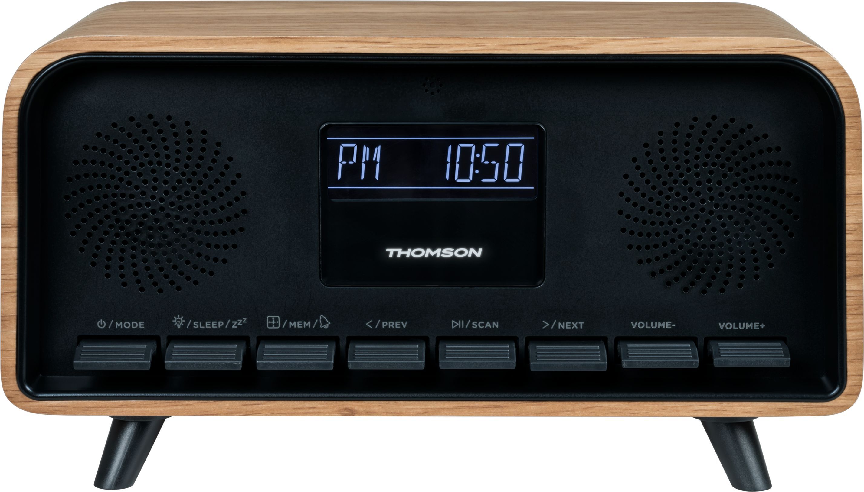 Radio réveil - THOMSON - Bluetooth - DAB - Gamme Vintage Cosy