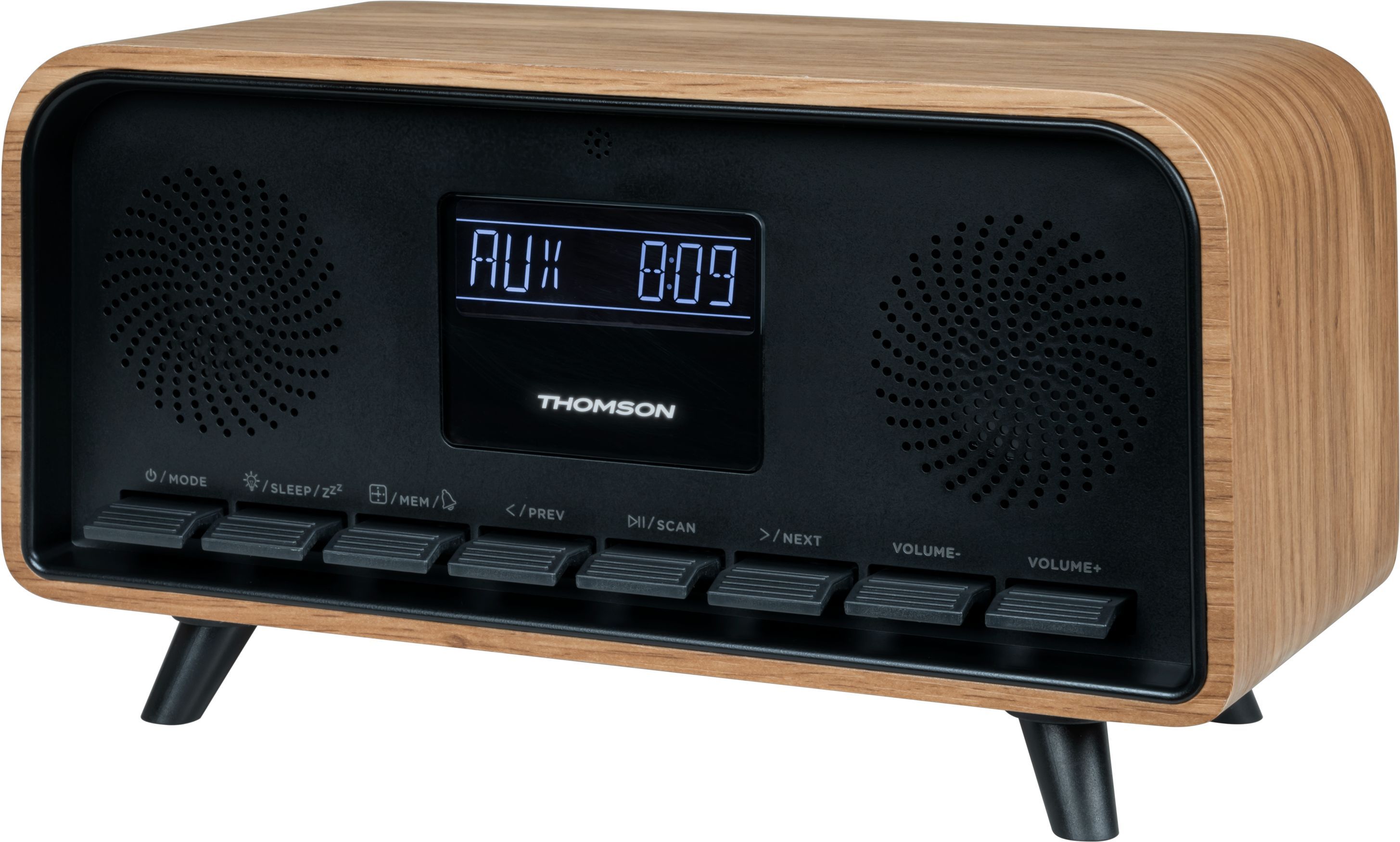 Image secondaire de Radio réveil - THOMSON - Bluetooth - DAB - Gamme Vintage Cosy