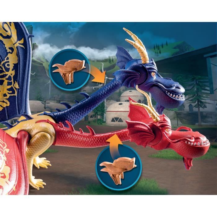 PLAYMOBIL - 71080 - Dragons Nine Realms: WuWei & Jun