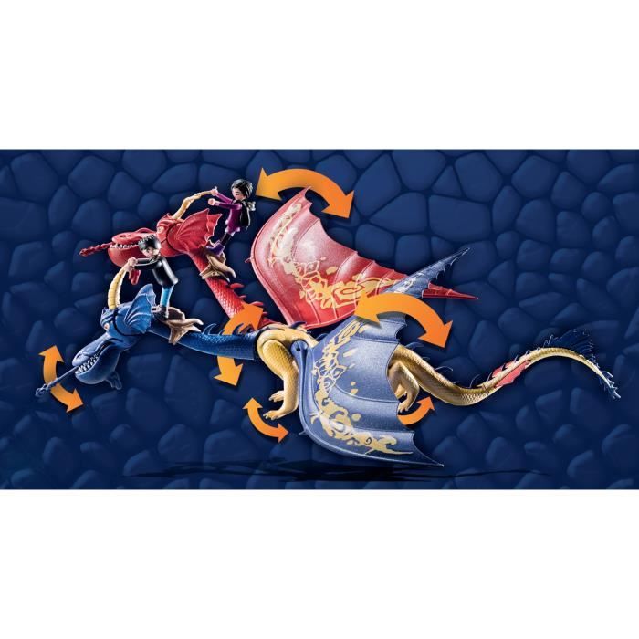 PLAYMOBIL - 71080 - Dragons Nine Realms: WuWei & Jun
