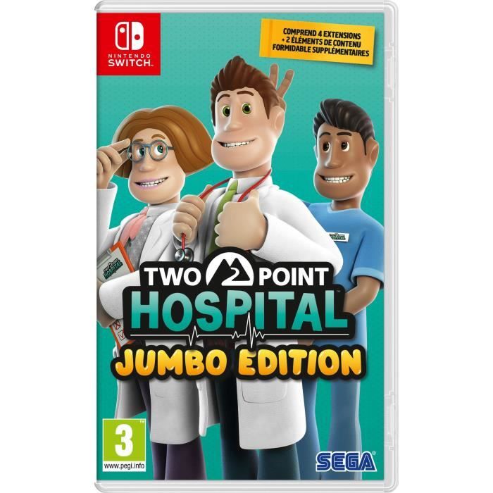 Two Points Hospital - Jumbo Edition Jeu Switch