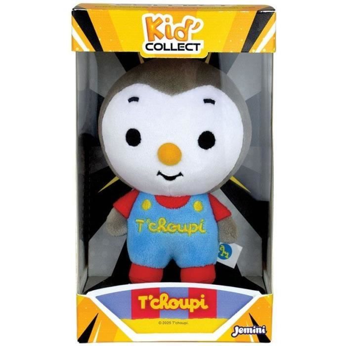 Peluche à collectionner - JEMINI - T'CHOUPI - Kid'collect +/- 13 cm